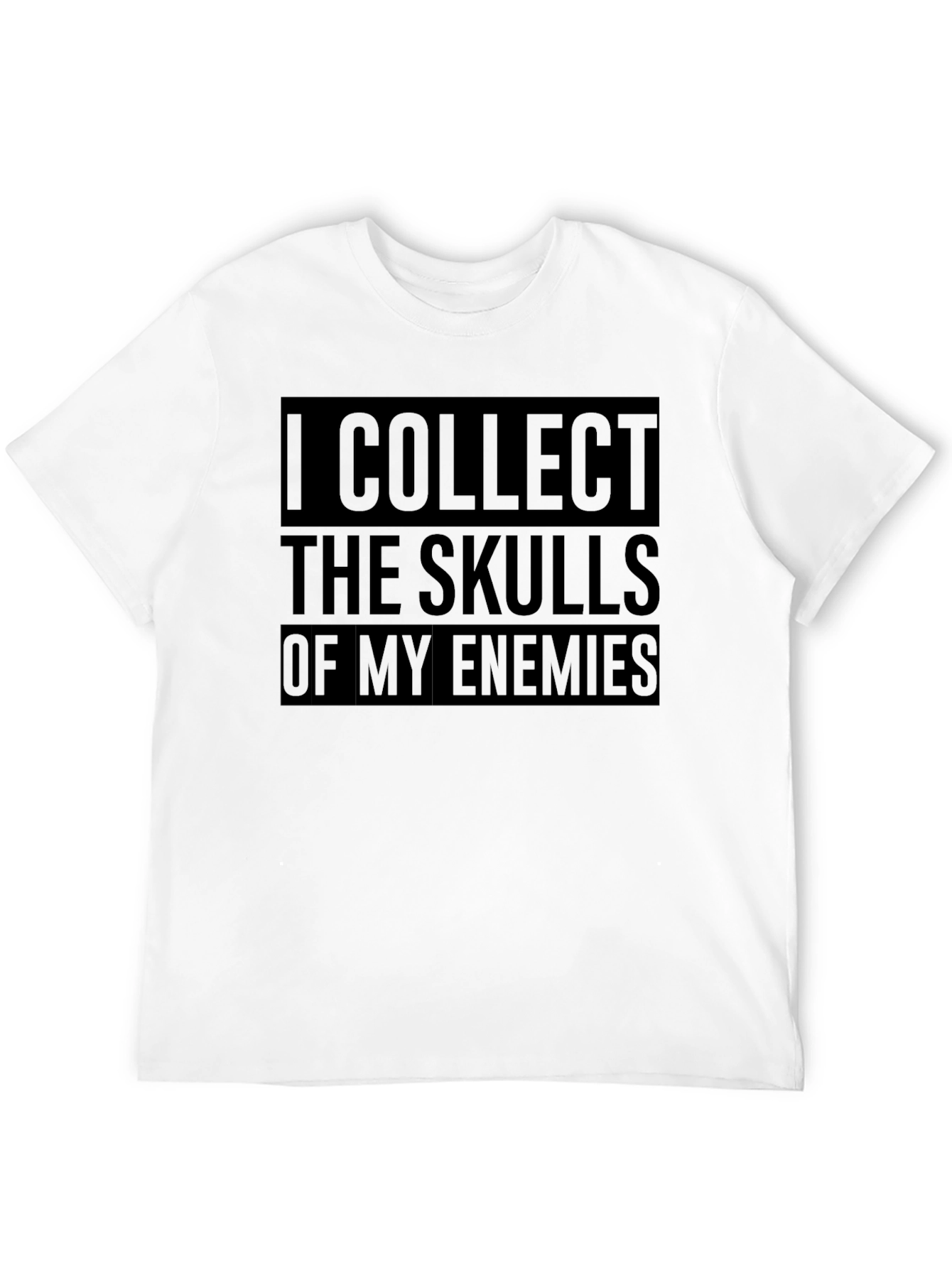 I Collect Skulls T-Shirt - Black Graphic Tee