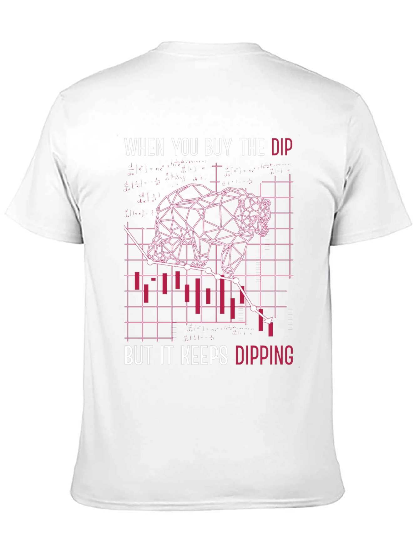 Buy the Dip Stock Market Bear T-Shirt