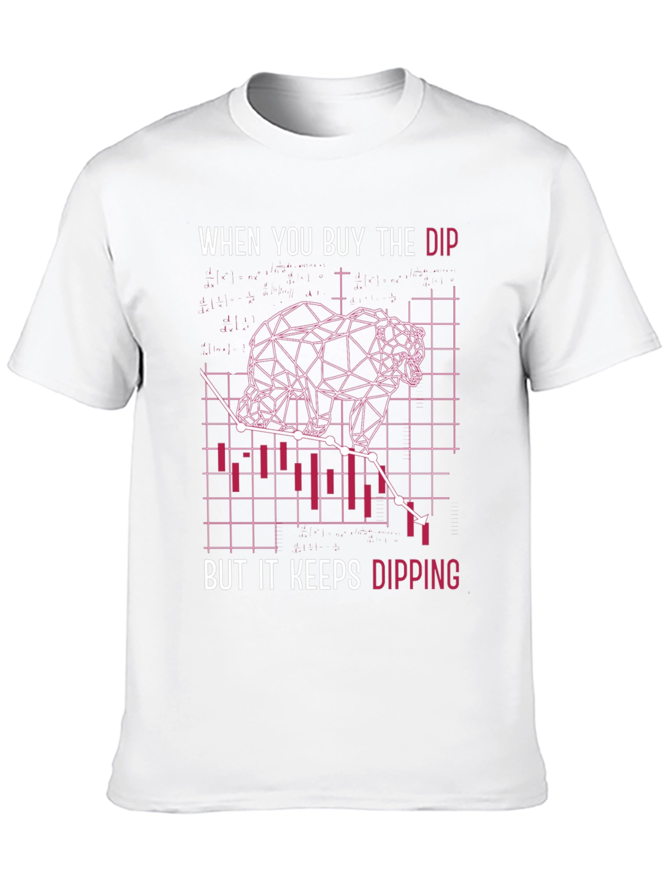 Buy the Dip Stock Market Bear T-Shirt