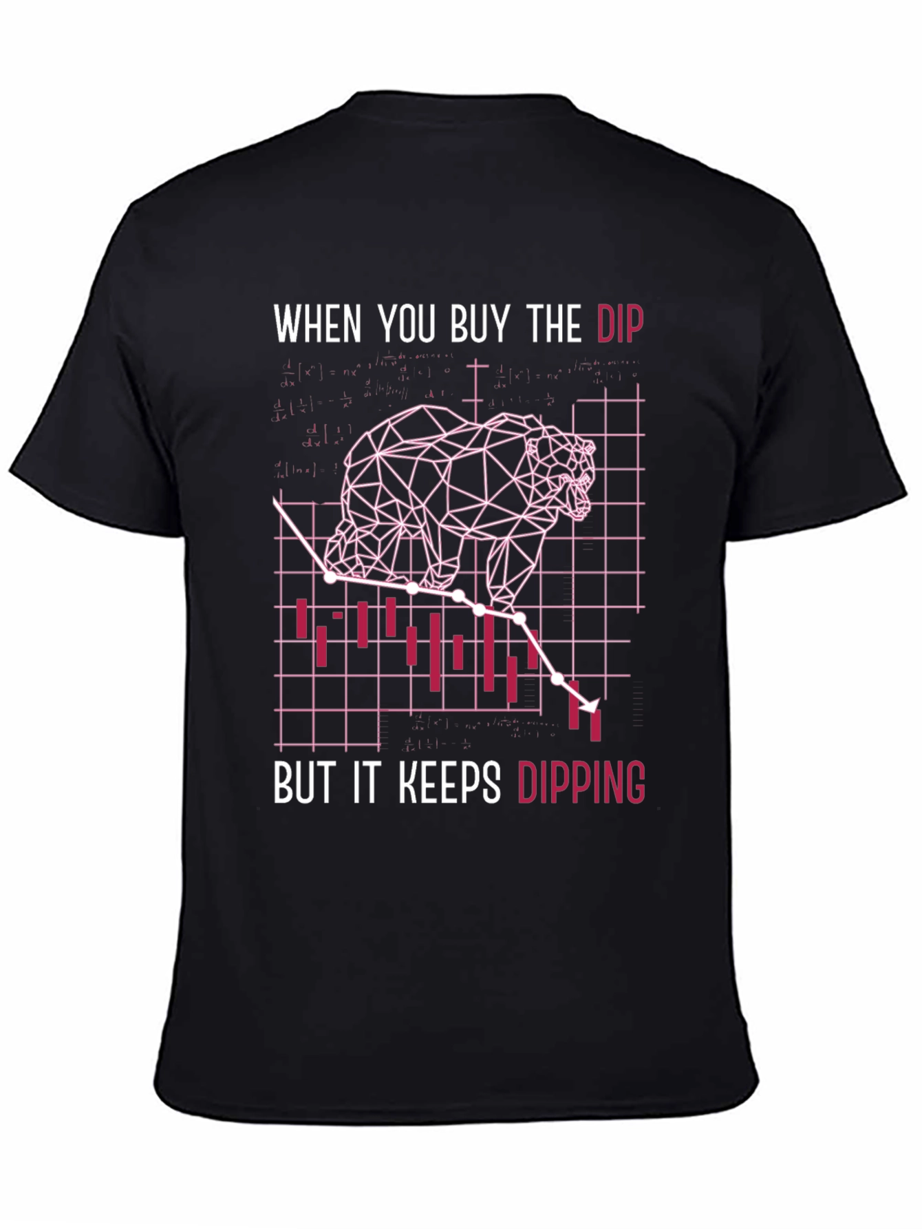 Buy the Dip Stock Market Bear T-Shirt
