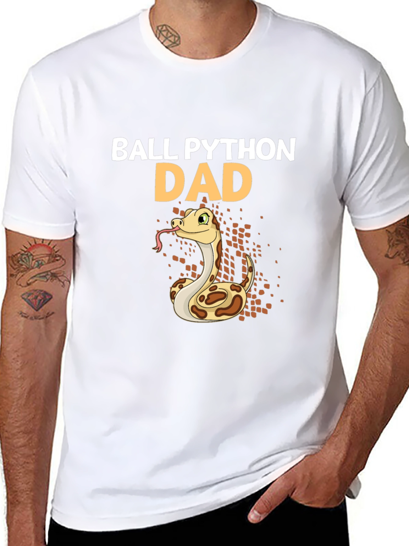 Ball Python Dad T-Shirt