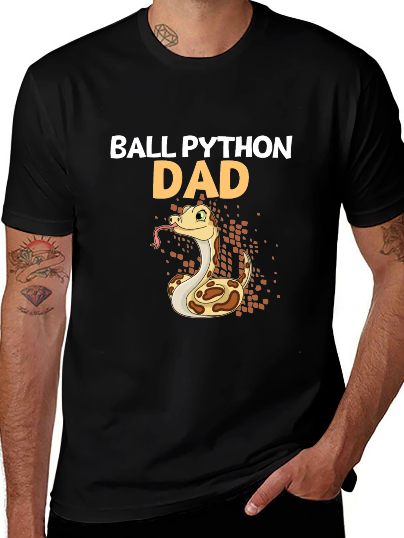 Ball Python Dad T-Shirt