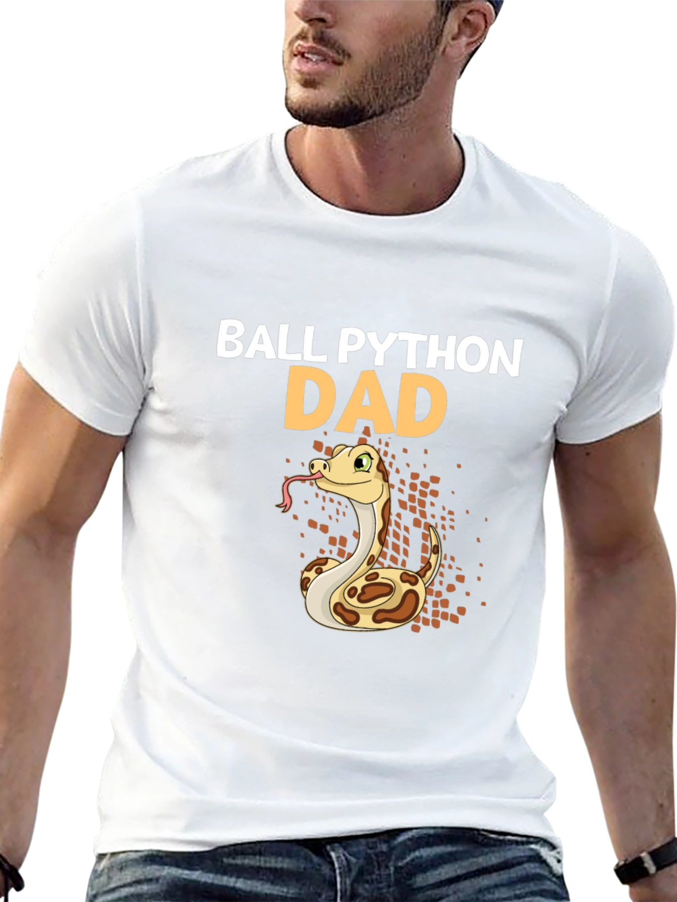 Ball Python Dad T-Shirt