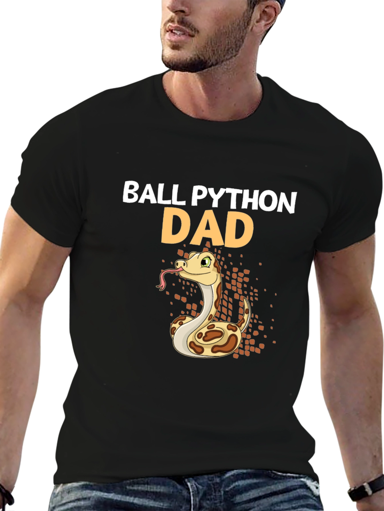 Ball Python Dad T-Shirt