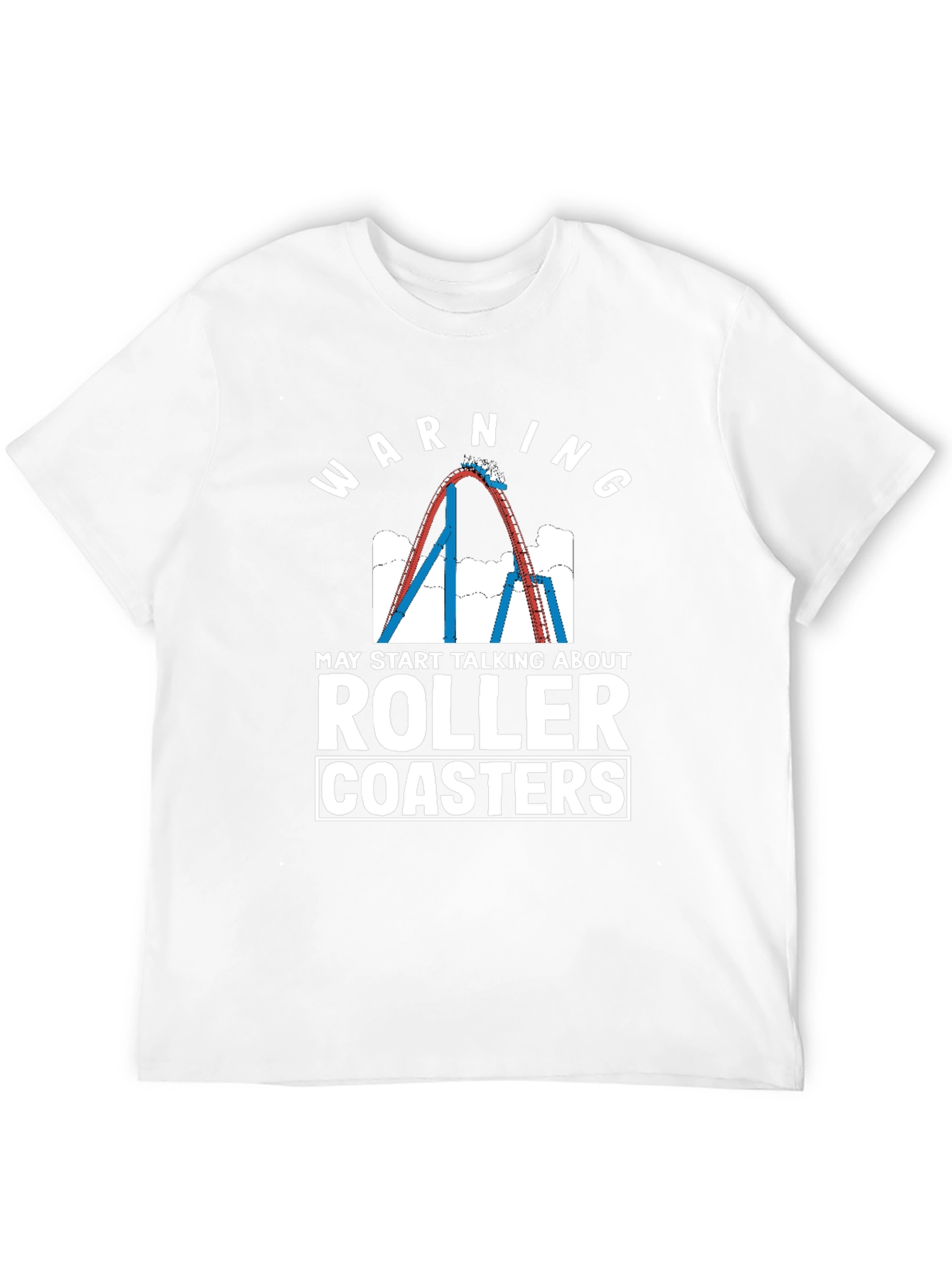 Warning Roller Coasters T-Shirt