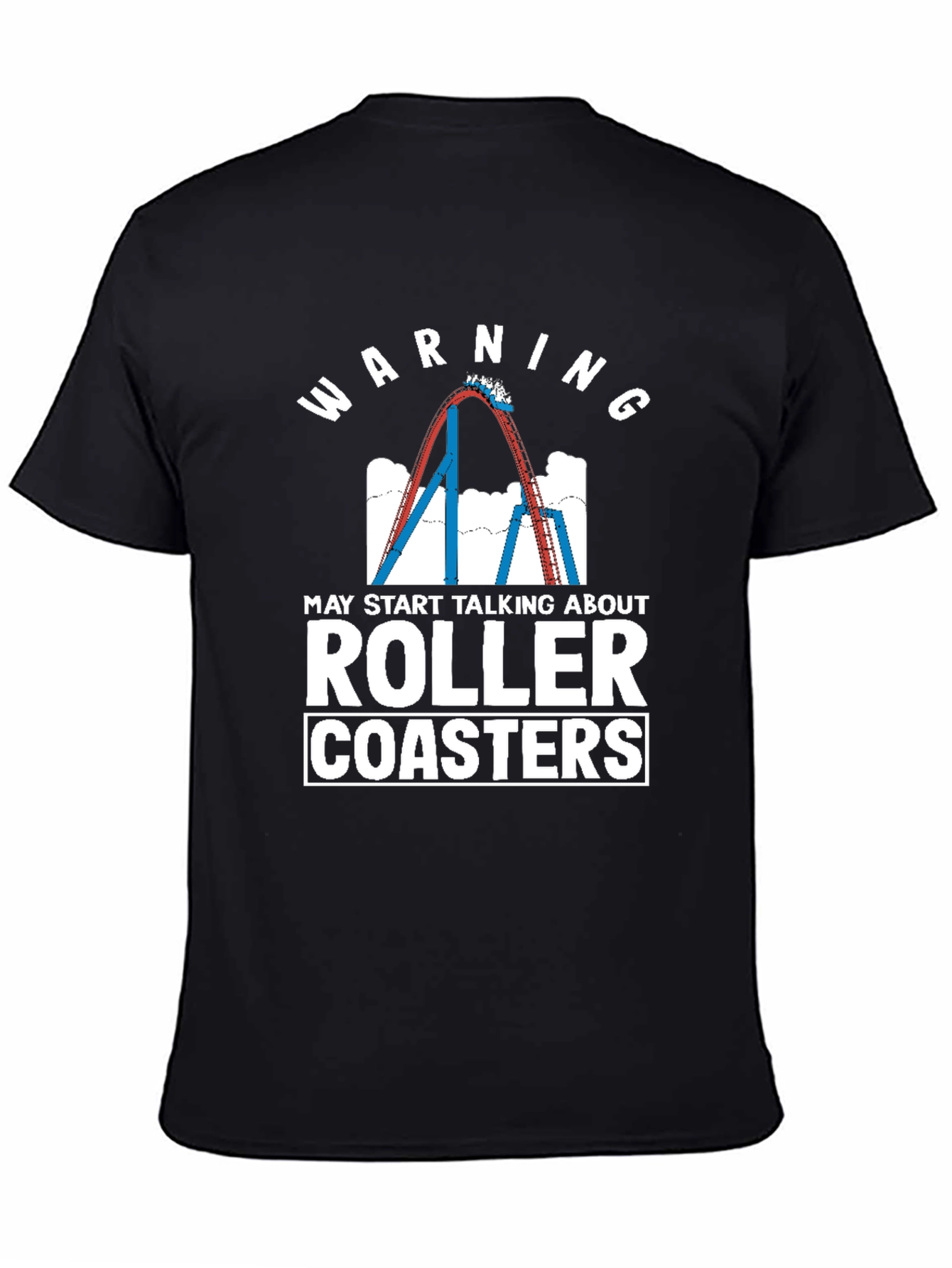 Warning Roller Coasters T-Shirt