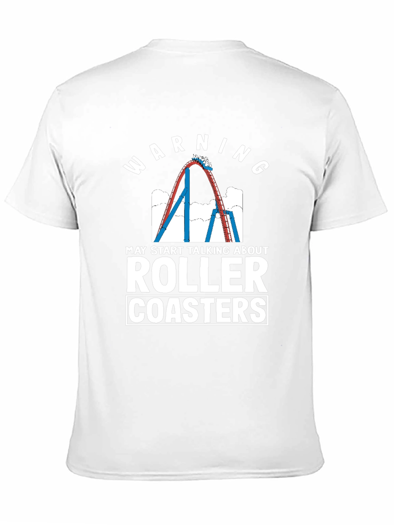 Warning Roller Coasters T-Shirt
