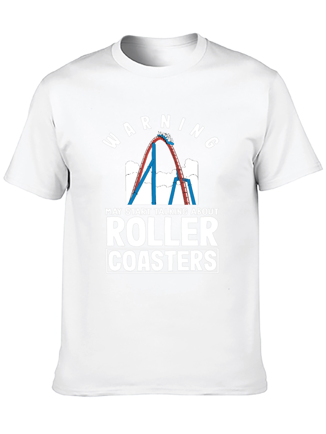 Warning Roller Coasters T-Shirt
