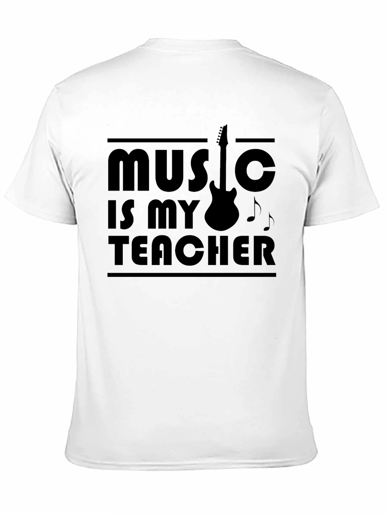 Music is My Teacher Graphic T-Shirt