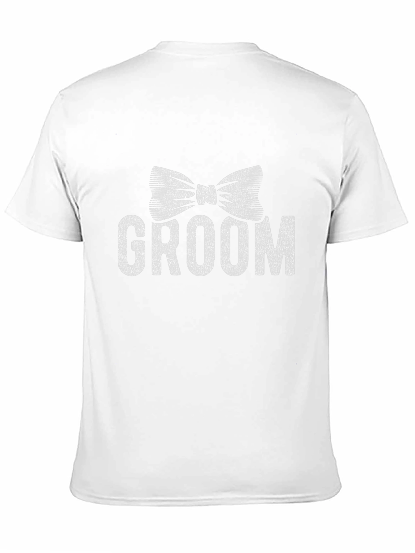 Groom Bow Tie T-Shirt - Wedding Apparel