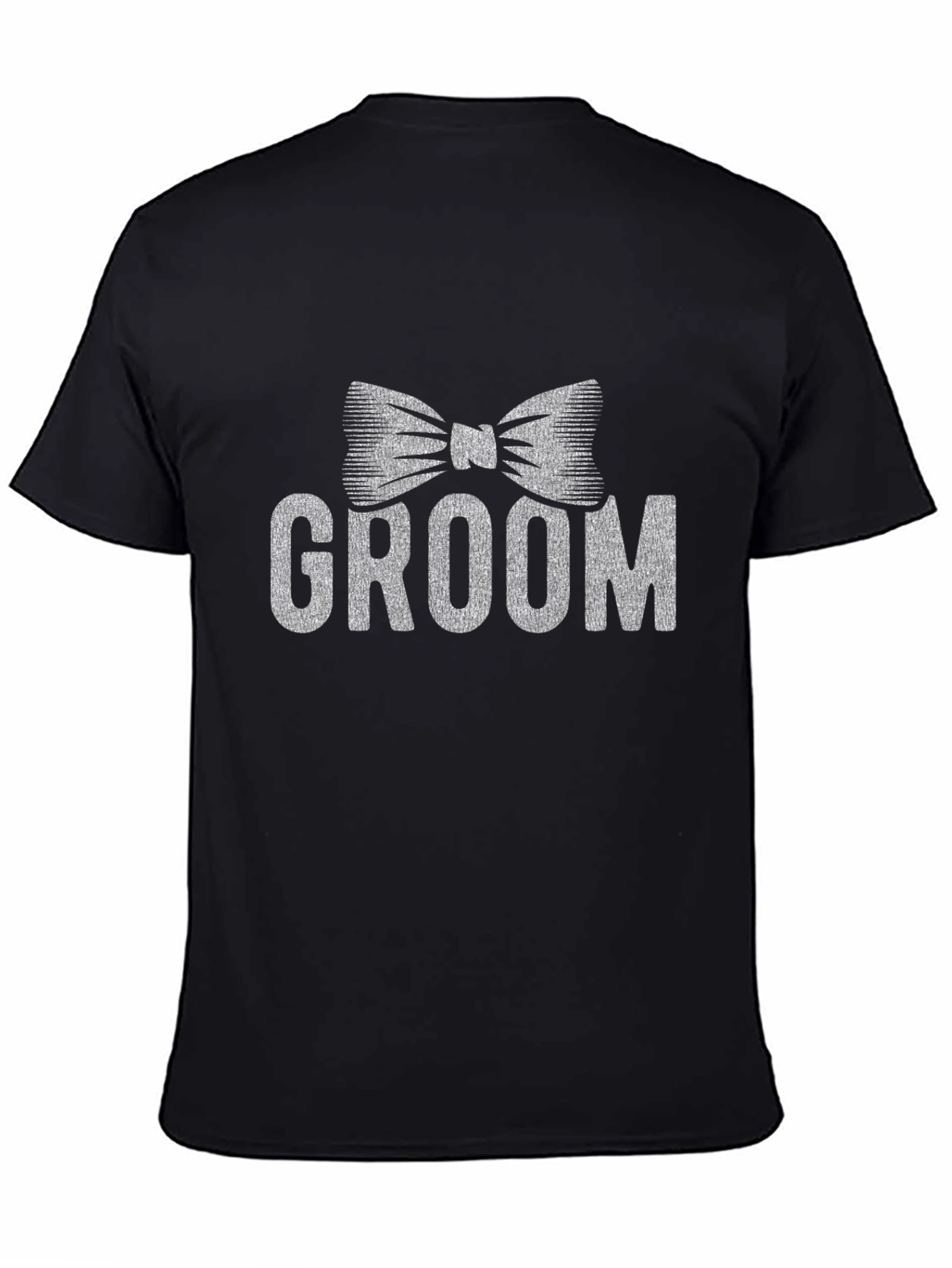Groom Bow Tie T-Shirt - Wedding Apparel