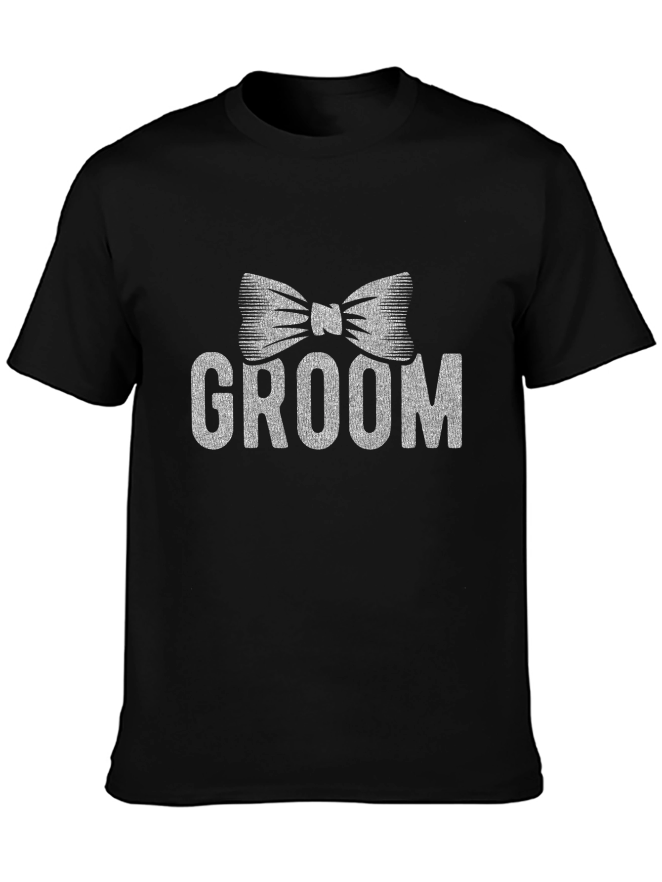 Groom Bow Tie T-Shirt - Wedding Apparel