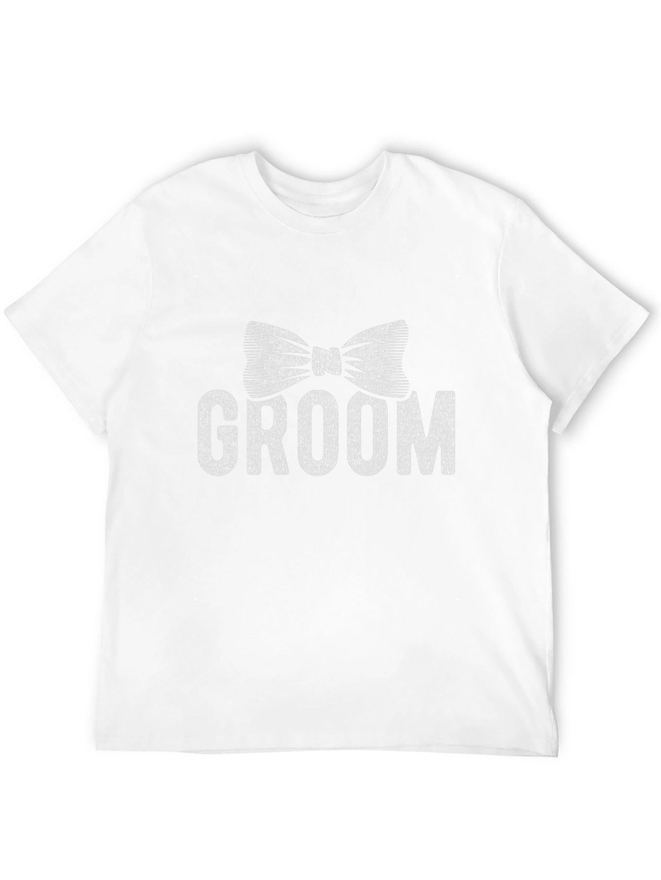 Groom Bow Tie T-Shirt - Wedding Apparel