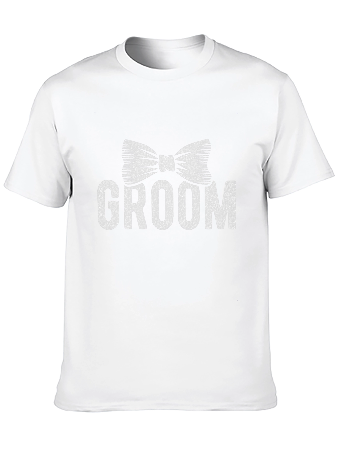 Groom Bow Tie T-Shirt - Wedding Apparel