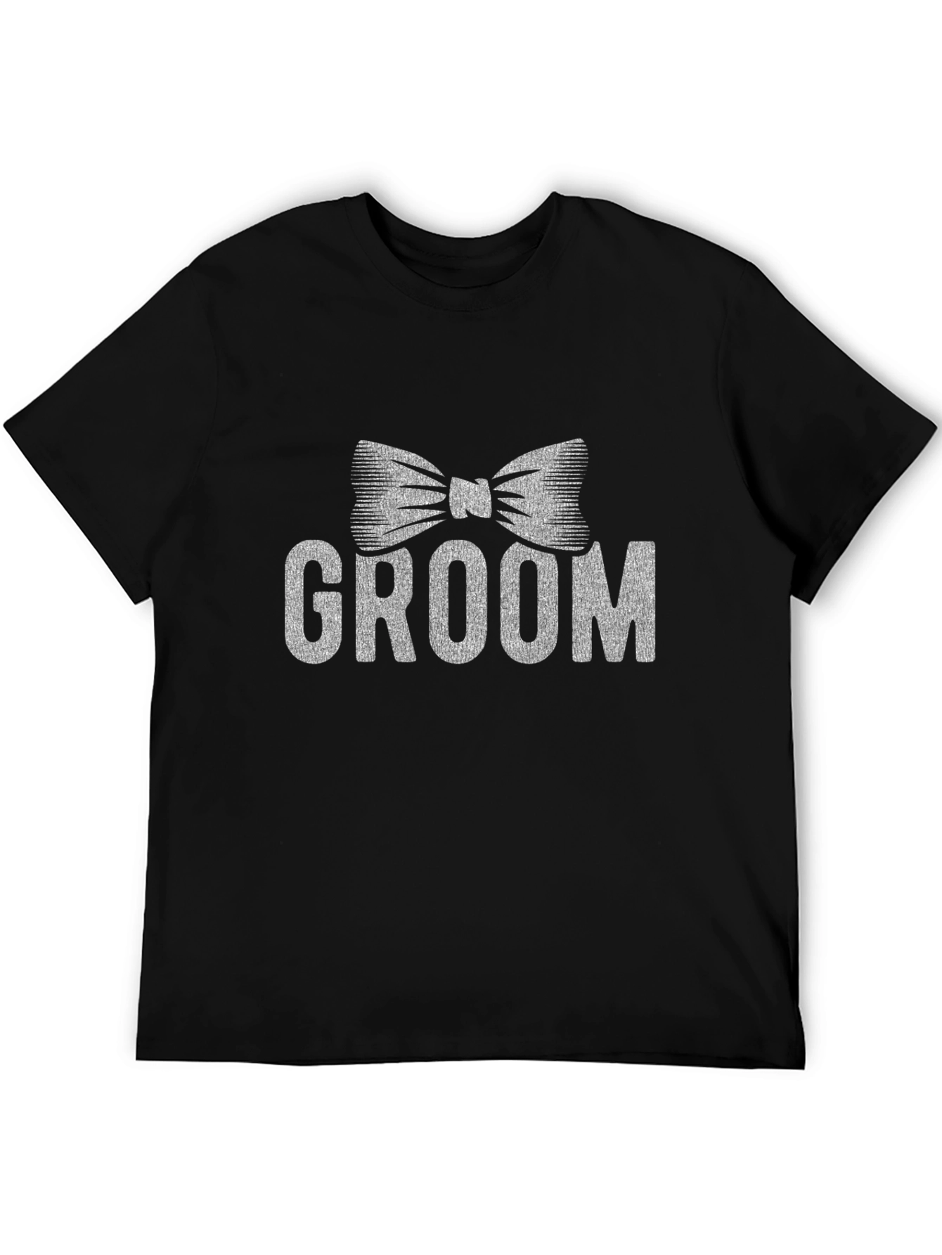 Groom Bow Tie T-Shirt - Wedding Apparel