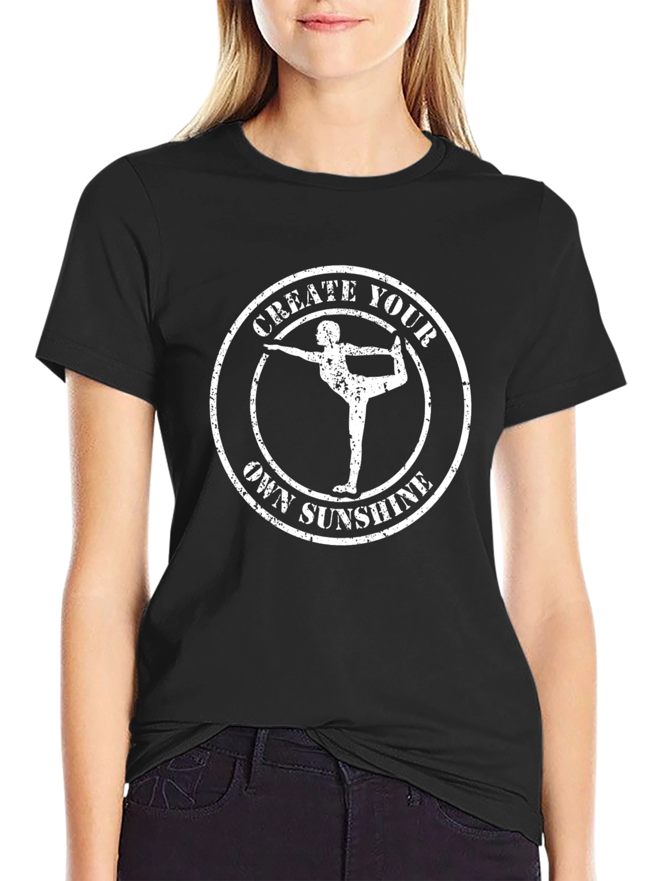 Create Your Own Sunshine Yoga T-Shirt