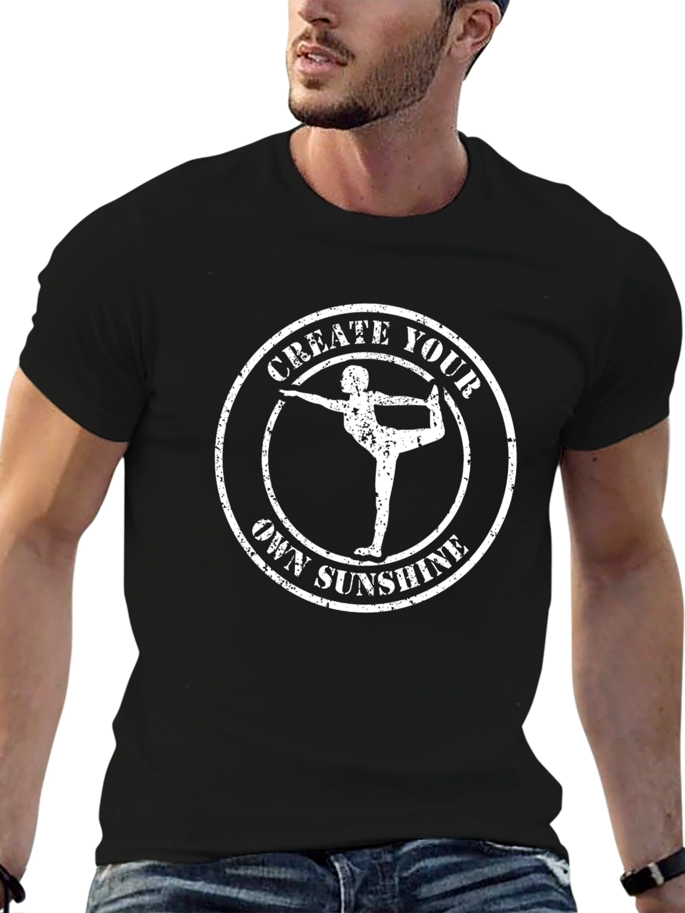 Create Your Own Sunshine Yoga T-Shirt