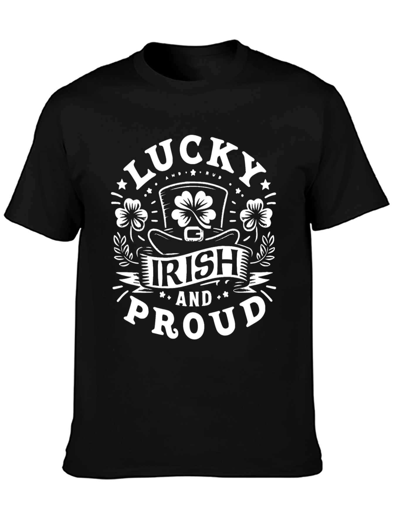 Lucky Irish and Proud St. Patricks Day T-Shirt