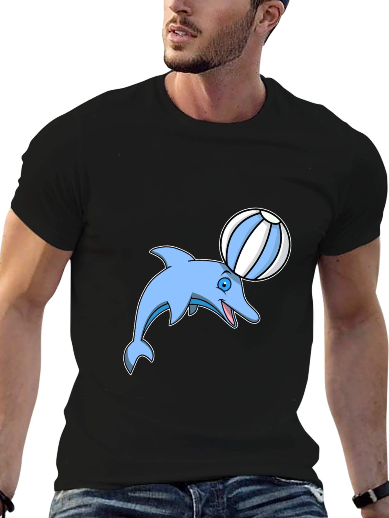 Dolphin Ball T-Shirt - Fun Design
