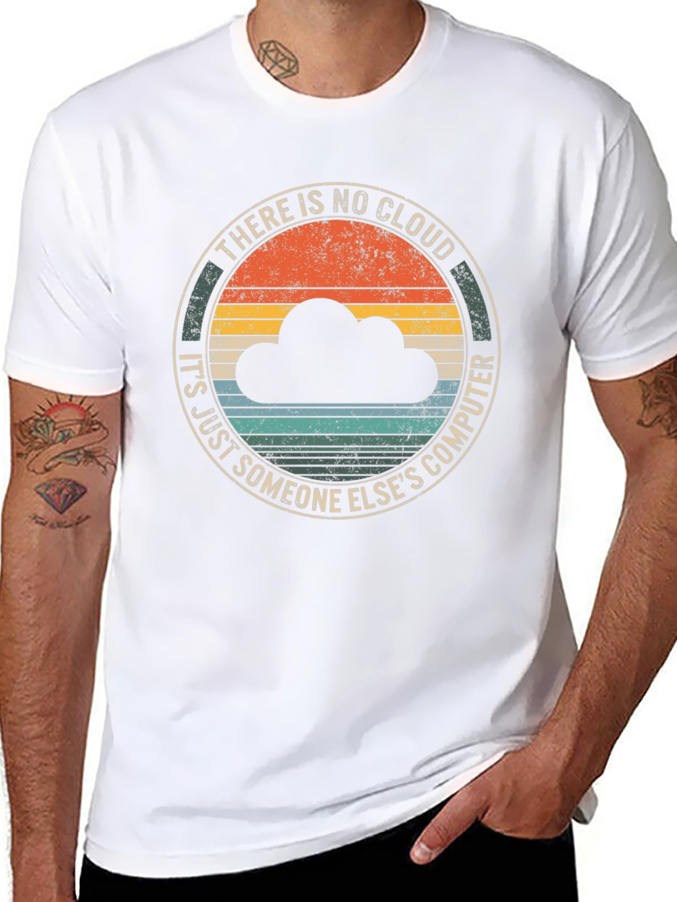 There is No Cloud Graphic Tee