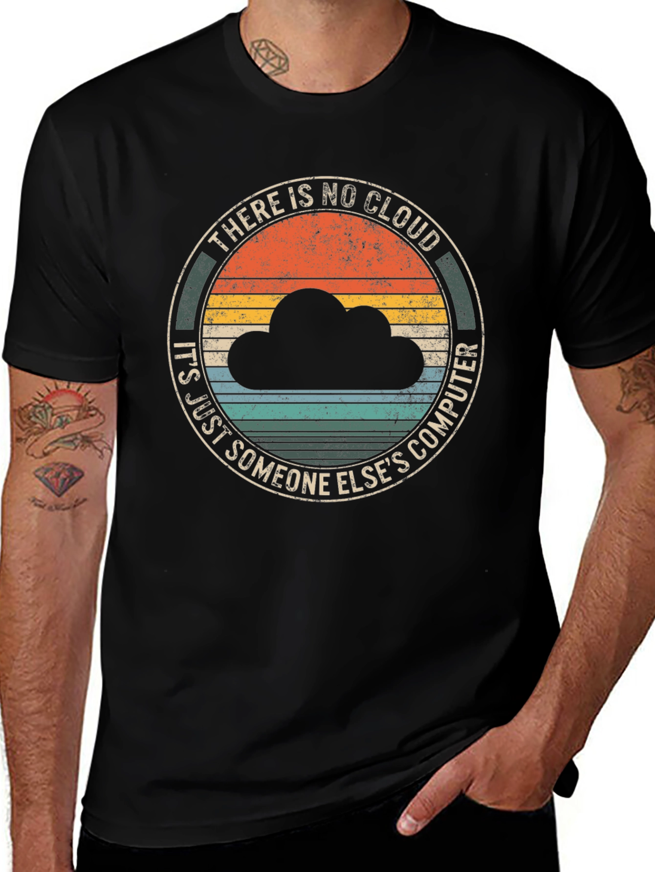 There is No Cloud Graphic Tee