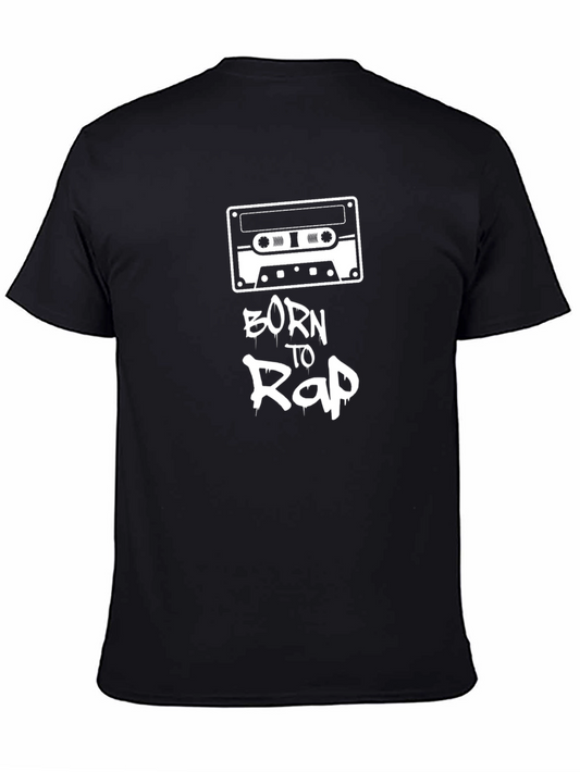 Born to Rap Black T-Shirt