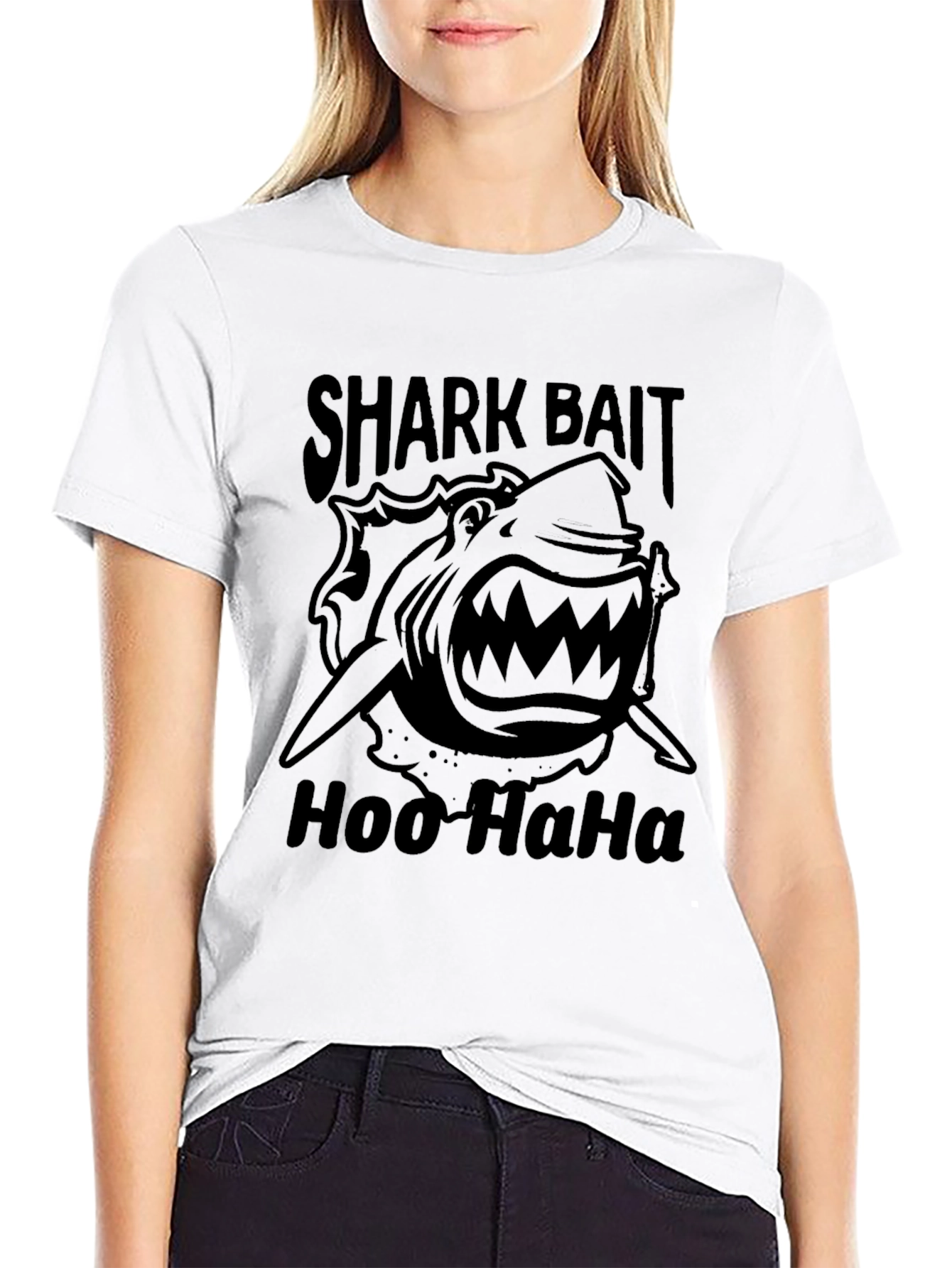 Shark Bait Hoo Haha Graphic T-Shirt