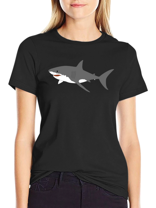 Shark Graphic Black T-Shirt - Cool Design