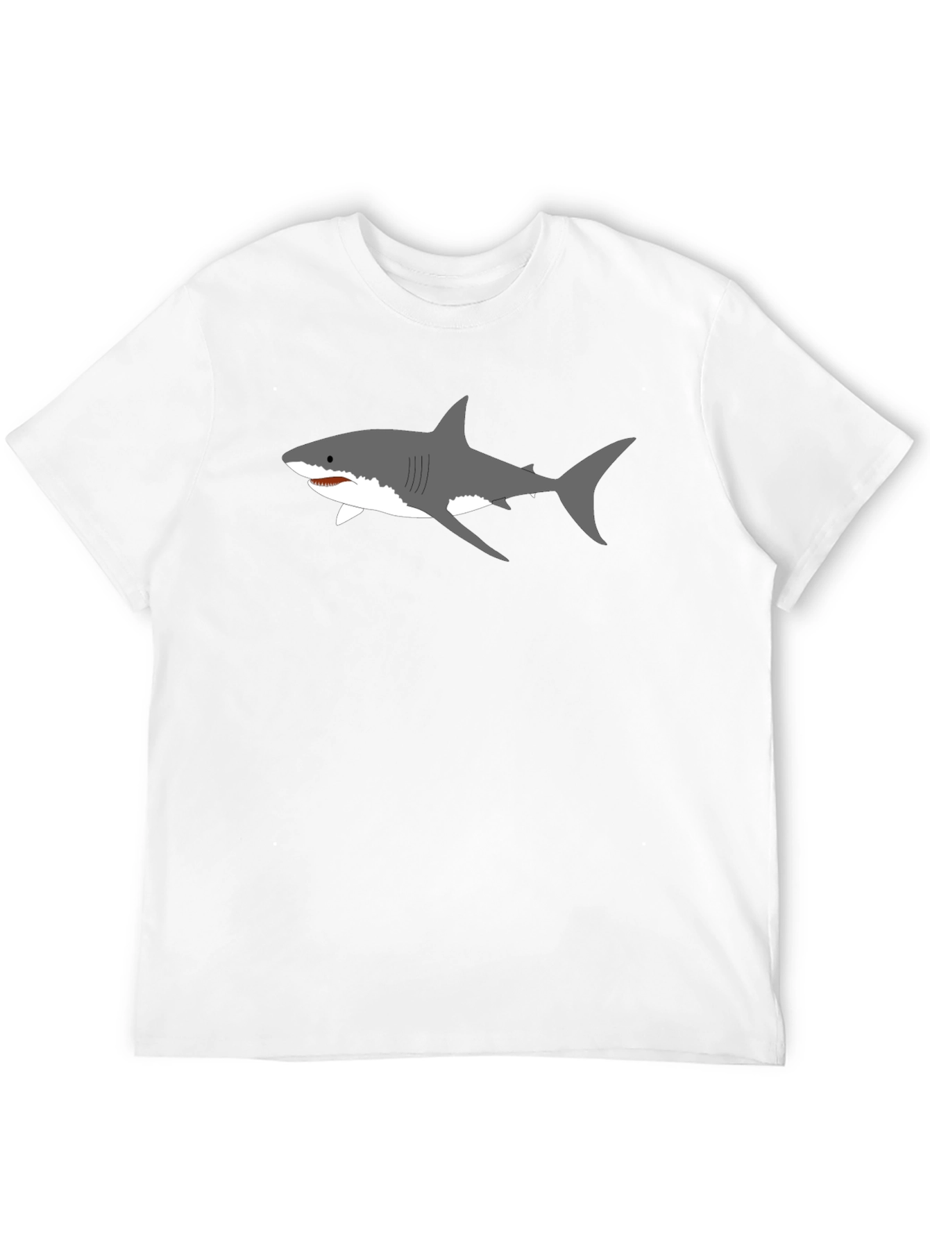 Shark Graphic Black T-Shirt - Cool Design