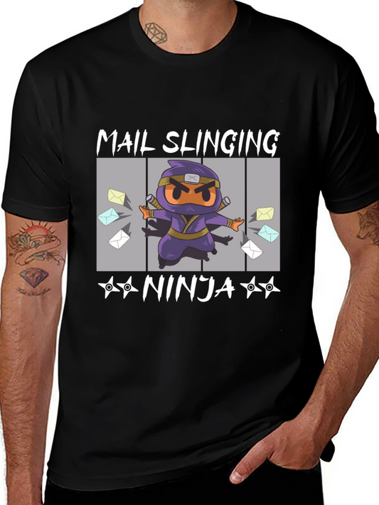 Mail Slinging Ninja T-Shirt