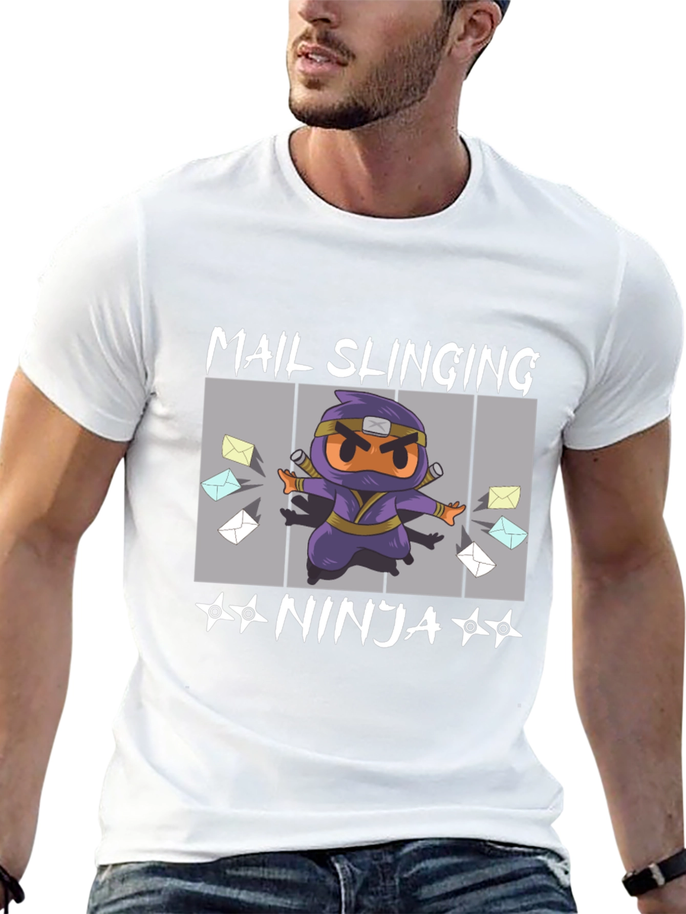 Mail Slinging Ninja T-Shirt