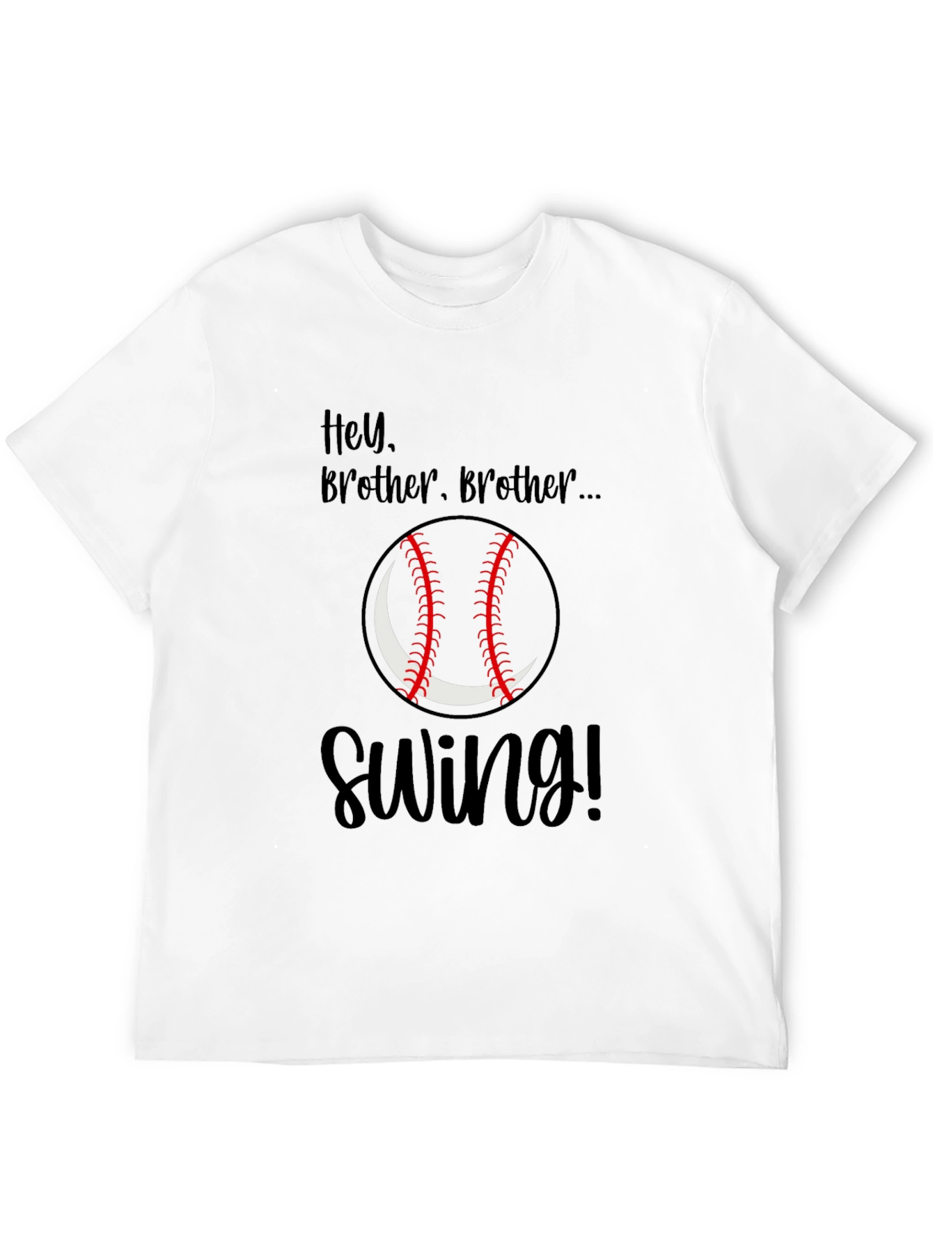 Hey Brother Baseball T-Shirt