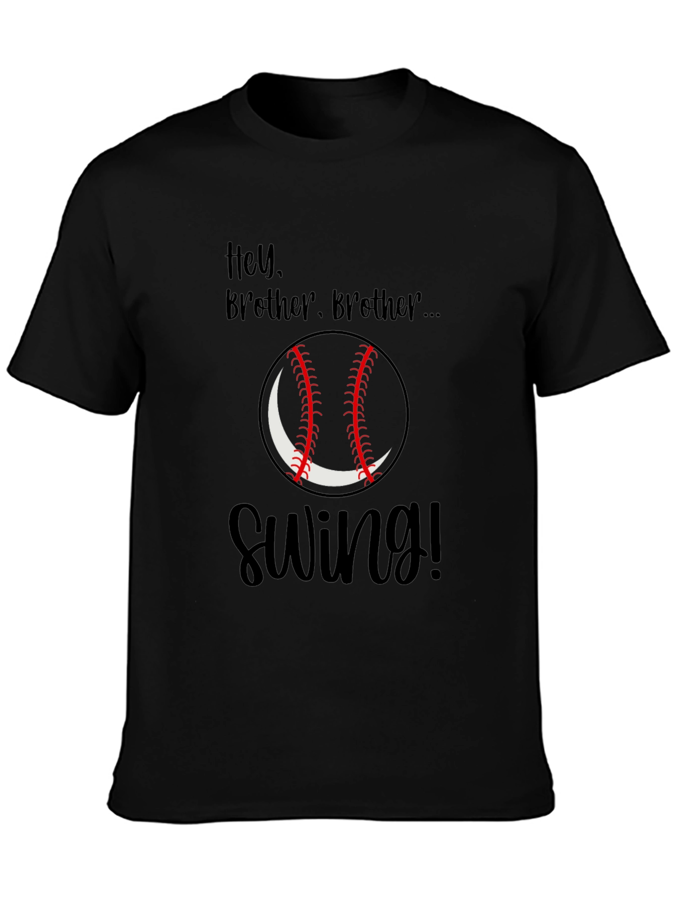 Hey Brother Baseball T-Shirt