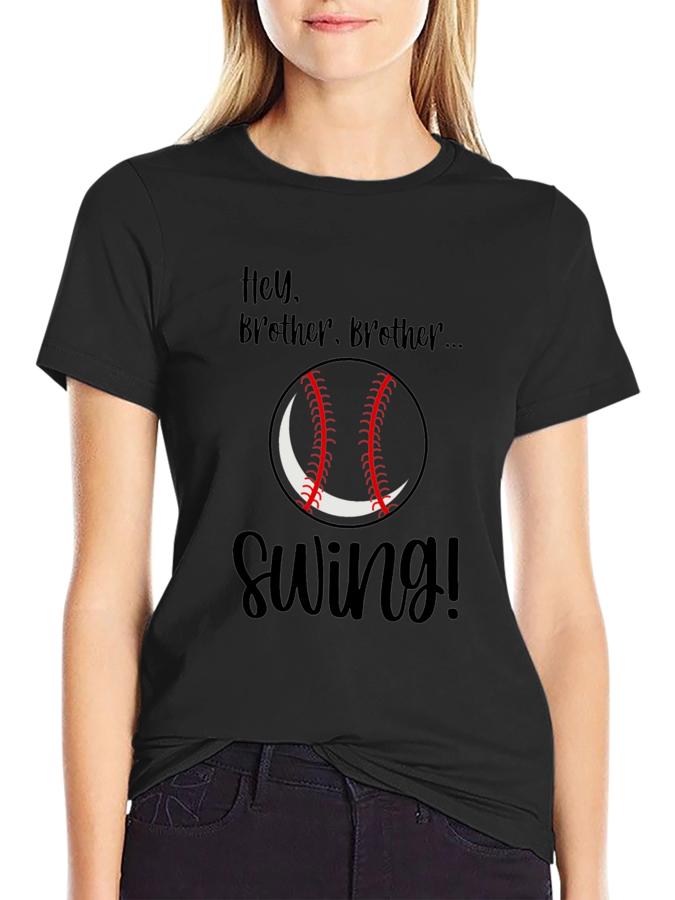 Hey Brother Baseball T-Shirt