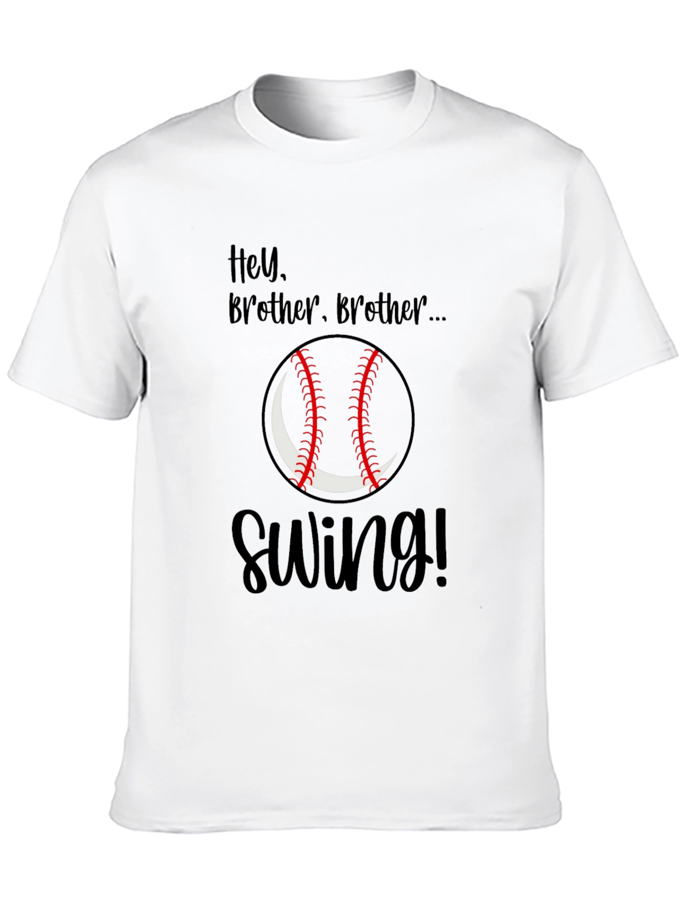 Hey Brother Baseball T-Shirt