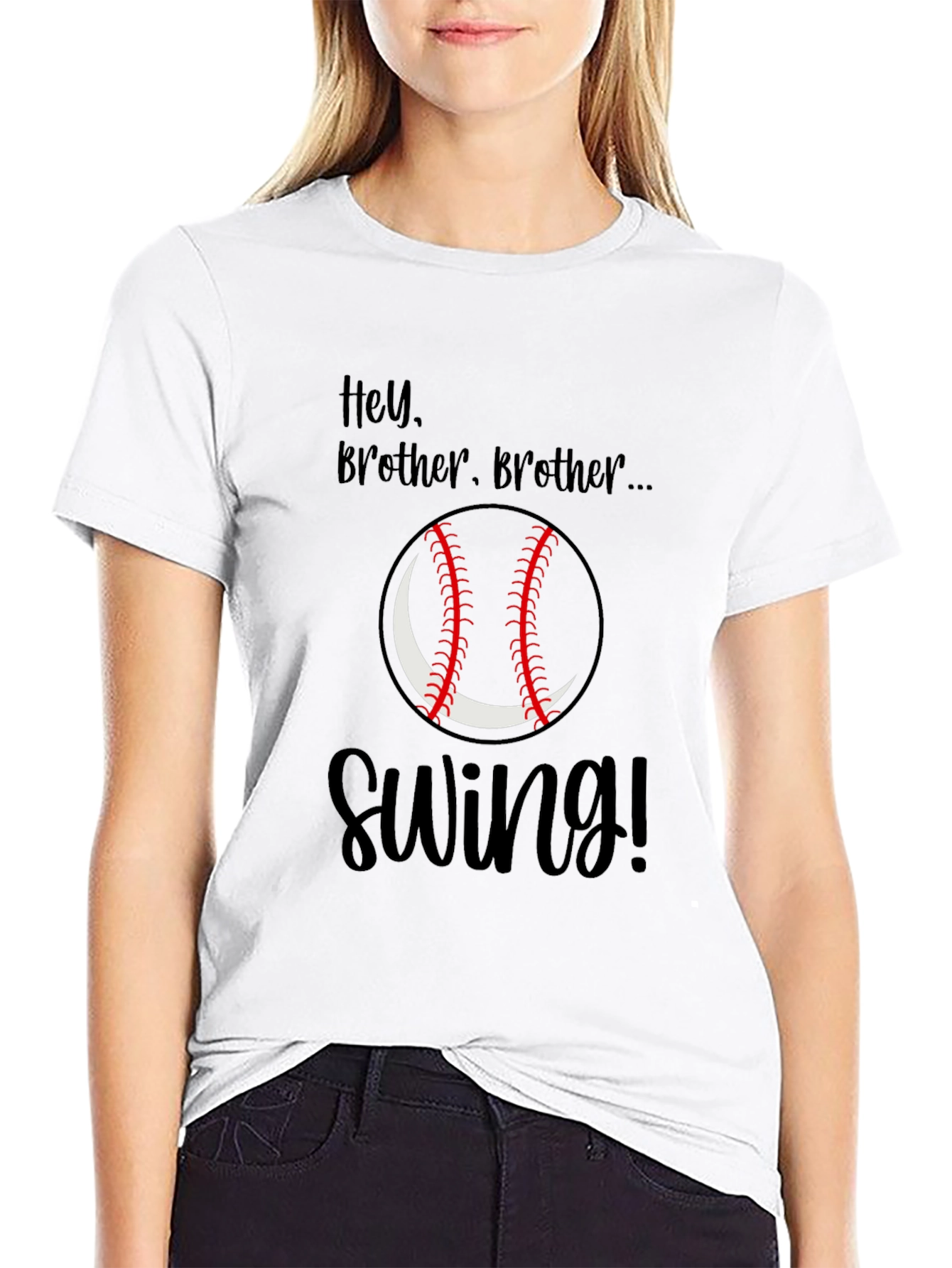 Hey Brother Baseball T-Shirt