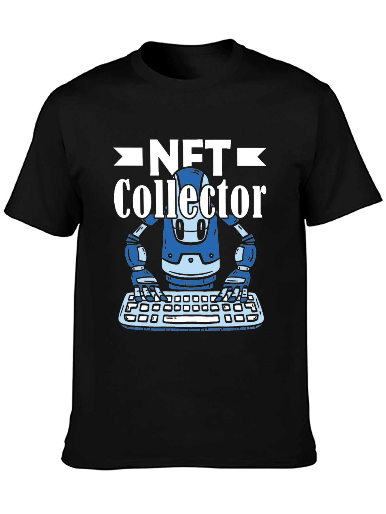 NFT Collector T-Shirt - Crypto Robot Design