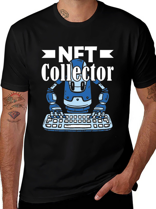 NFT Collector T-Shirt - Crypto Robot Design