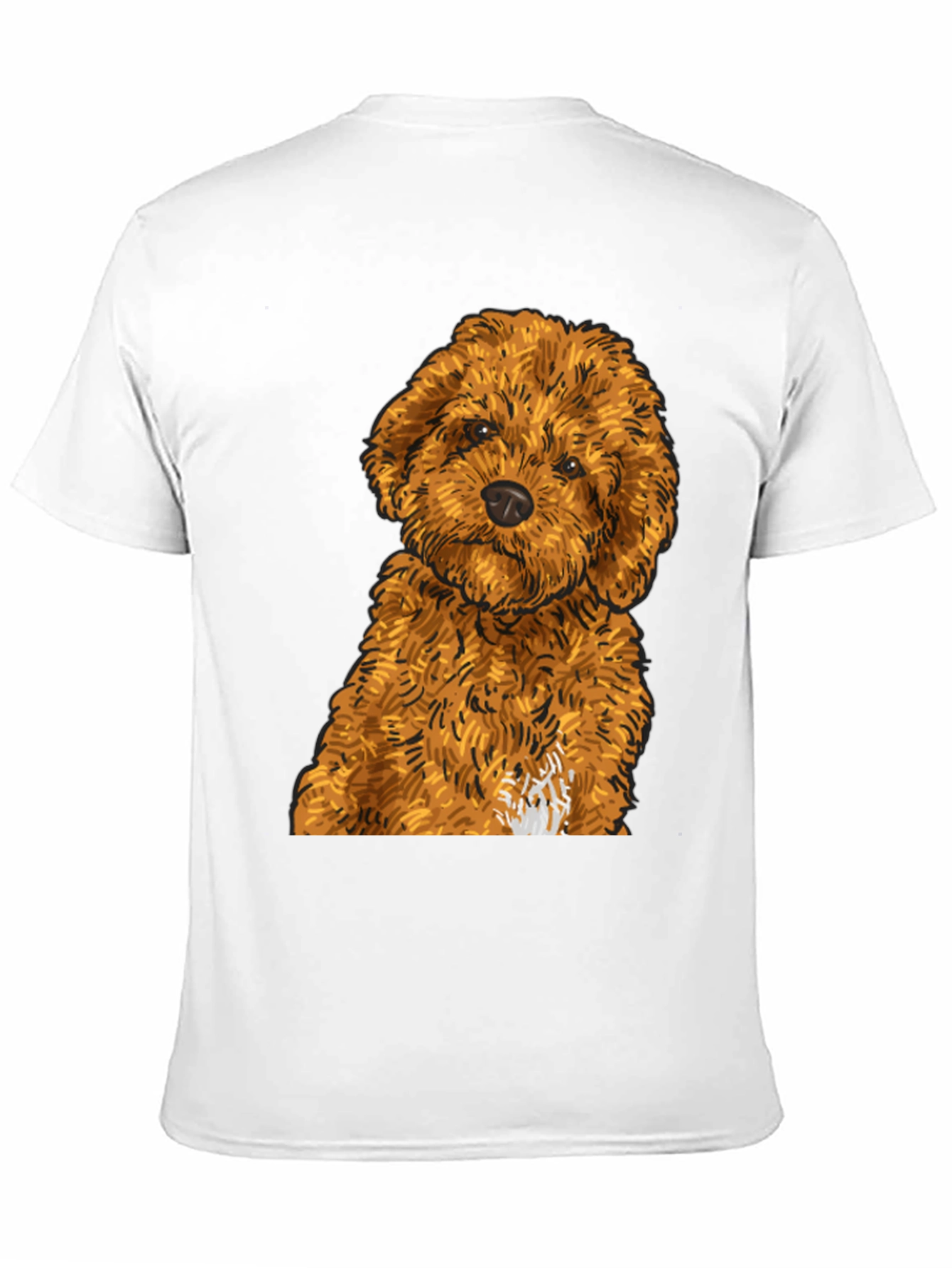 Cute Dog Graphic Tee - Unisex Black T-Shirt