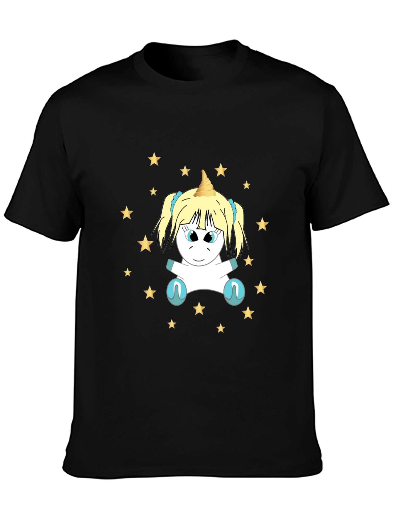 Unicorn Starry Night Graphic Tee