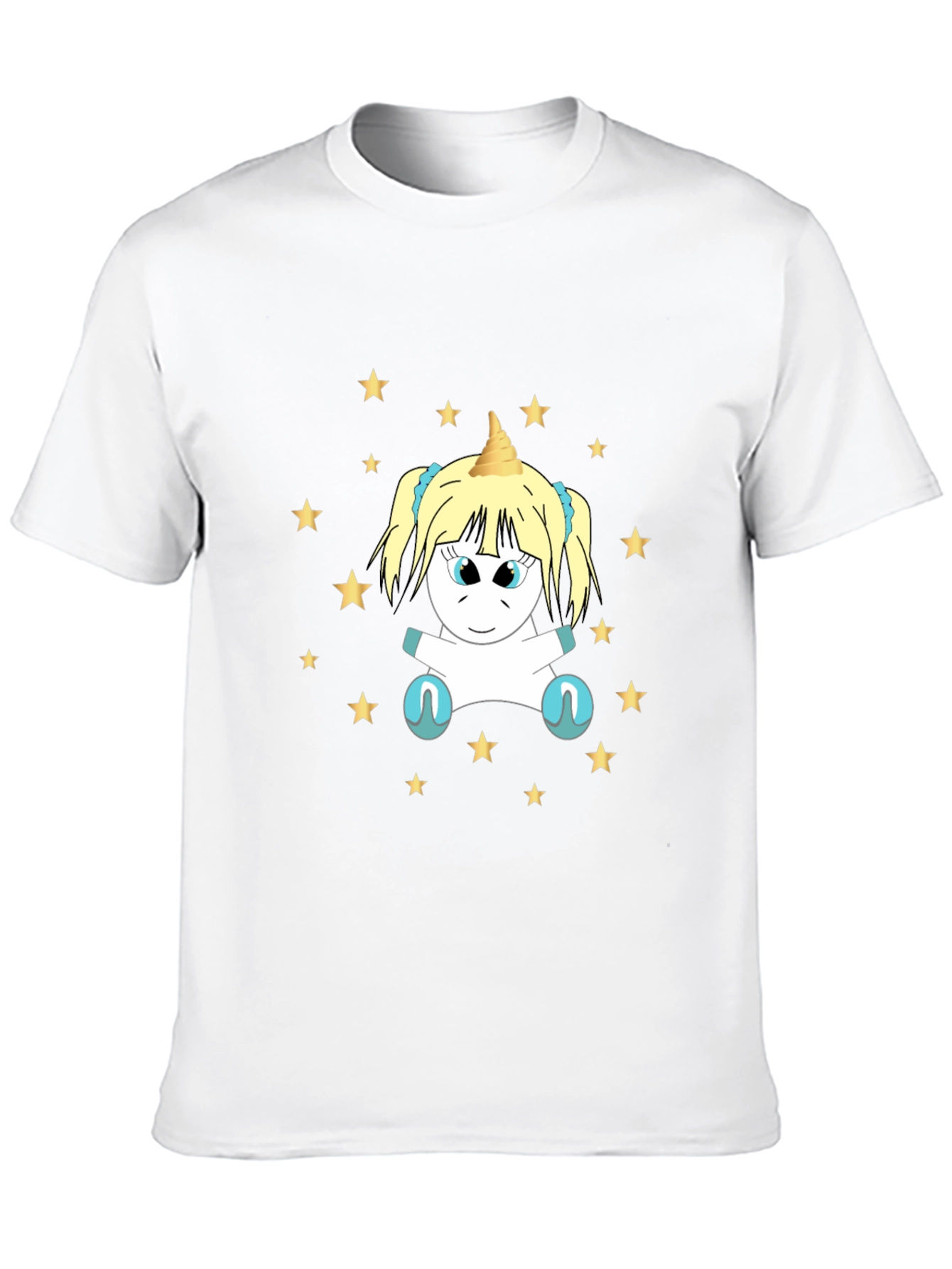 Unicorn Starry Night Graphic Tee