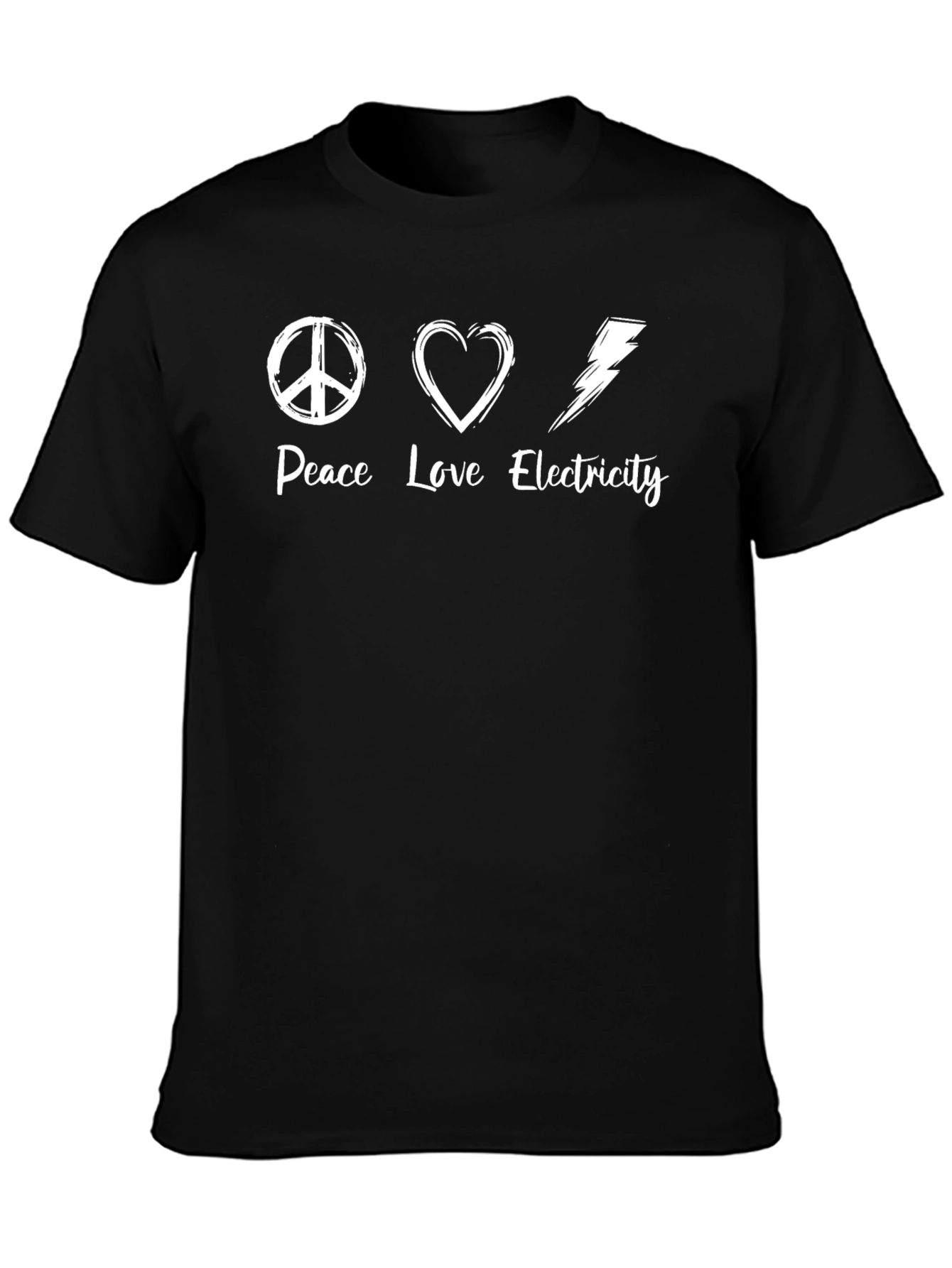 Peace Love Electricity T-Shirt