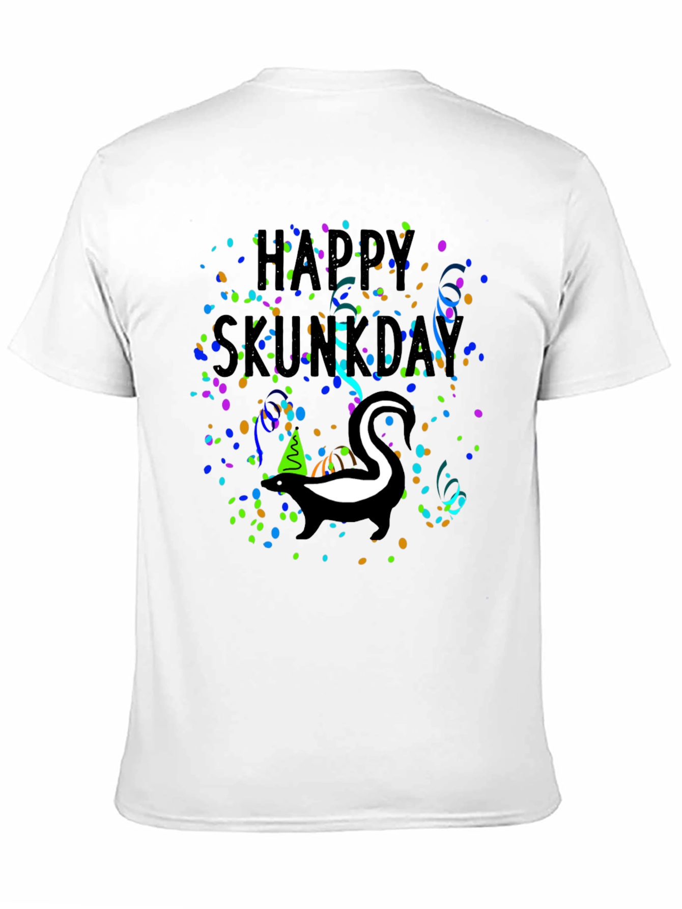 Happy Skunk Day Graphic T-Shirt