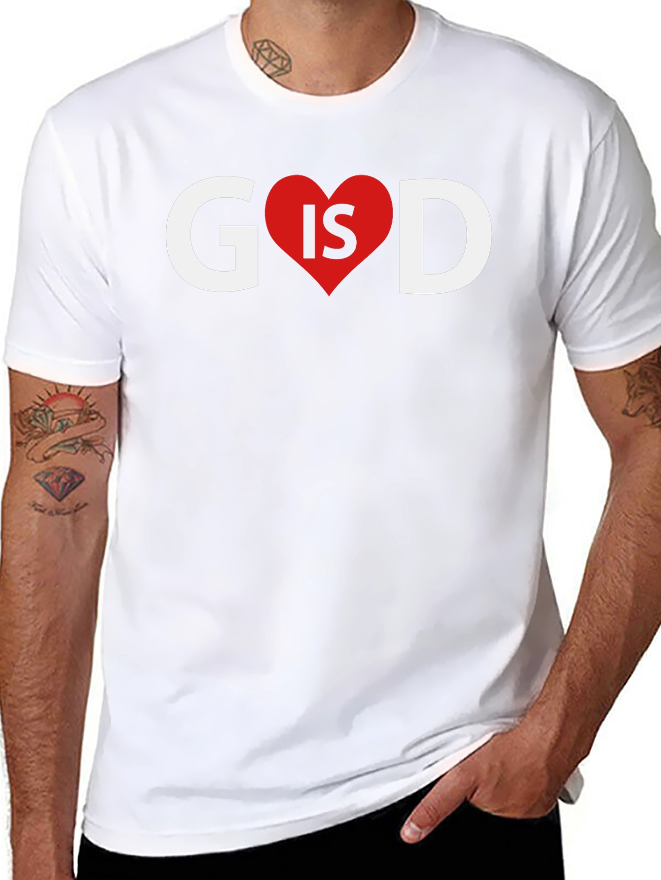 God is Love T-Shirt - Christian Faith Tee