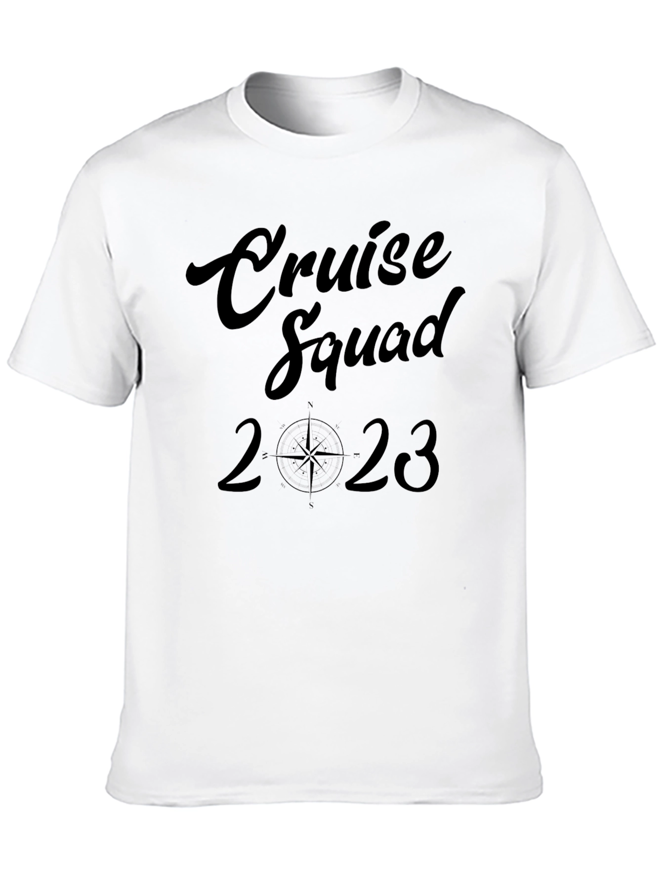Cruise Squad 2023 Black T-Shirt