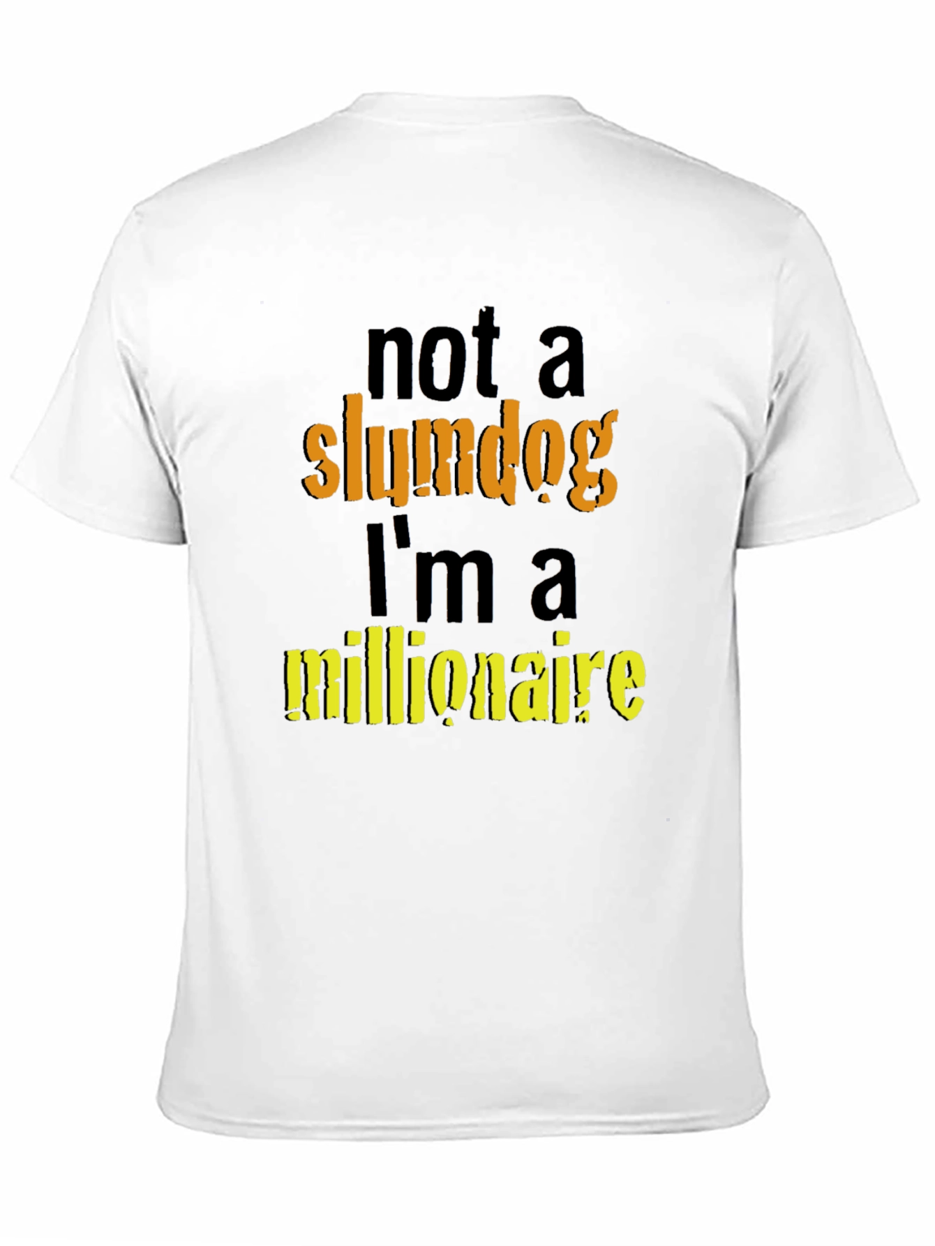 Slumdog Millionaire Graphic Tee - Trendy Casual Wear