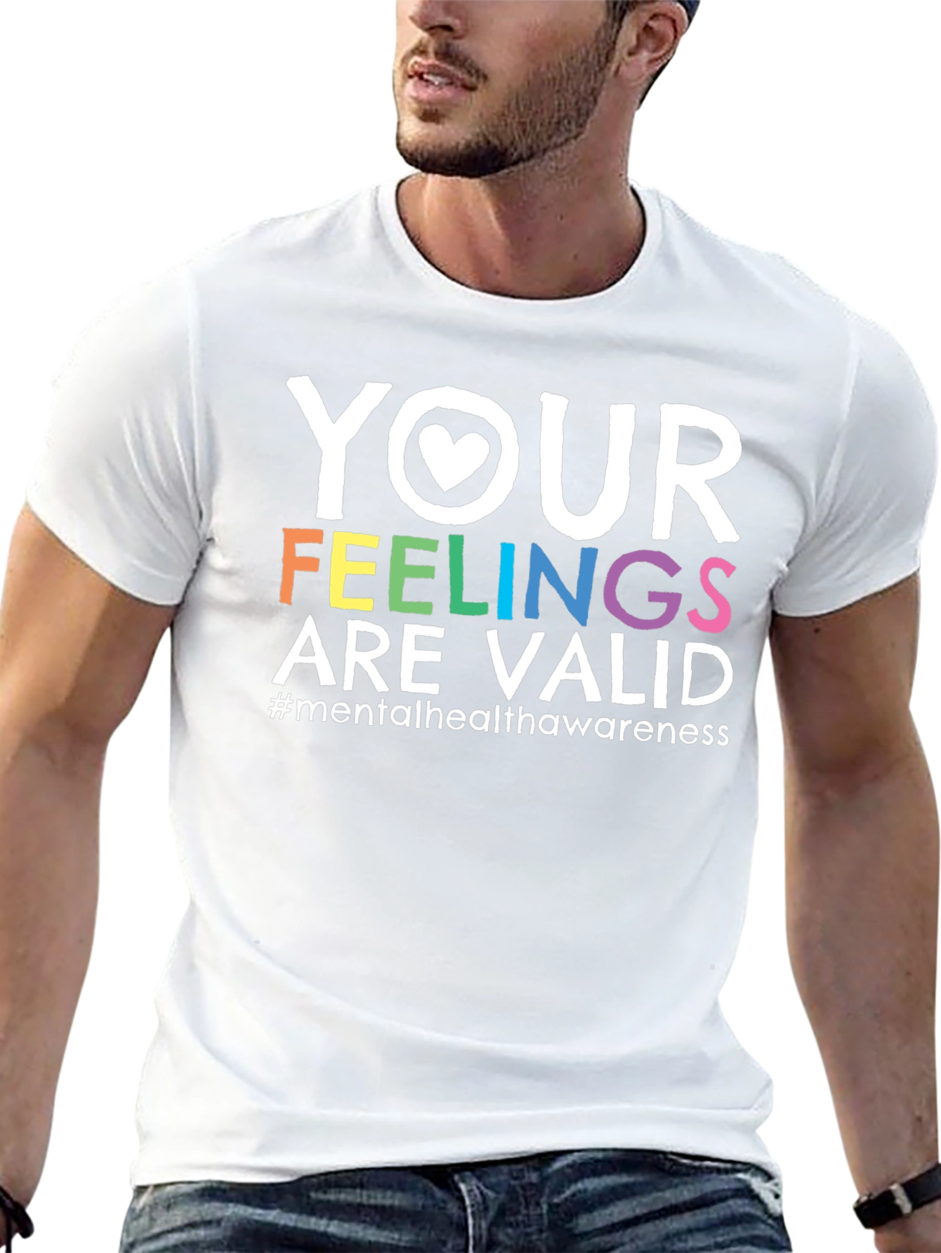 Your Feelings Are Valid Mental Health Awareness T-Shirt