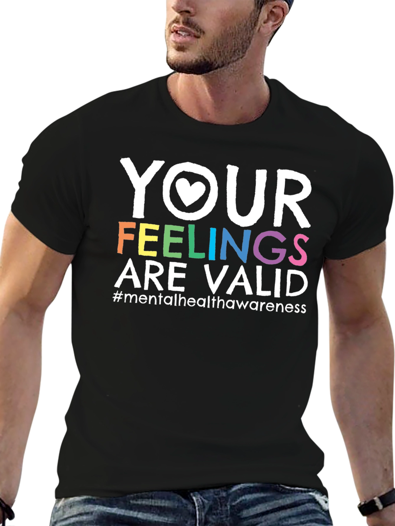 Your Feelings Are Valid Mental Health Awareness T-Shirt