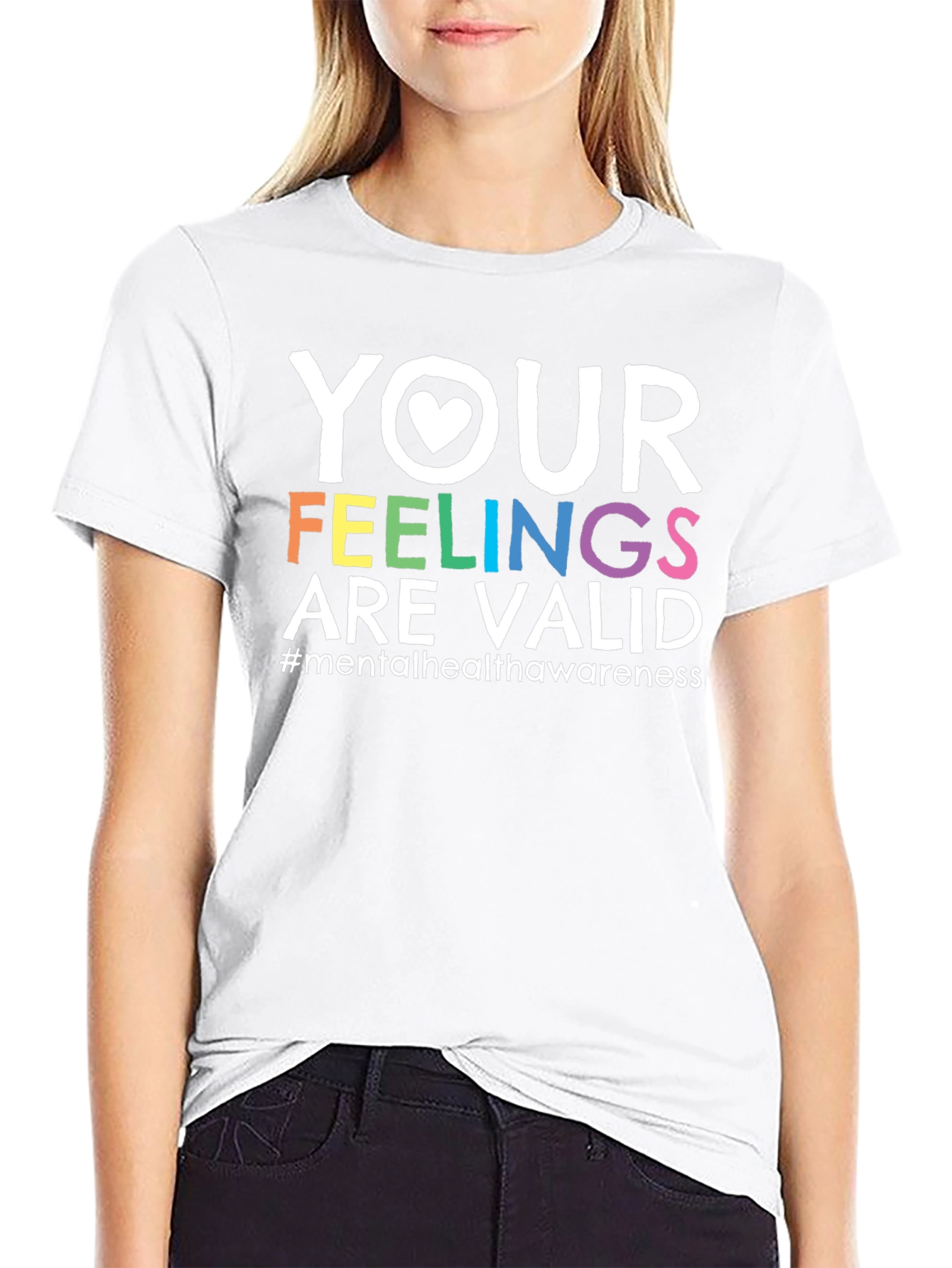 Your Feelings Are Valid Mental Health Awareness T-Shirt