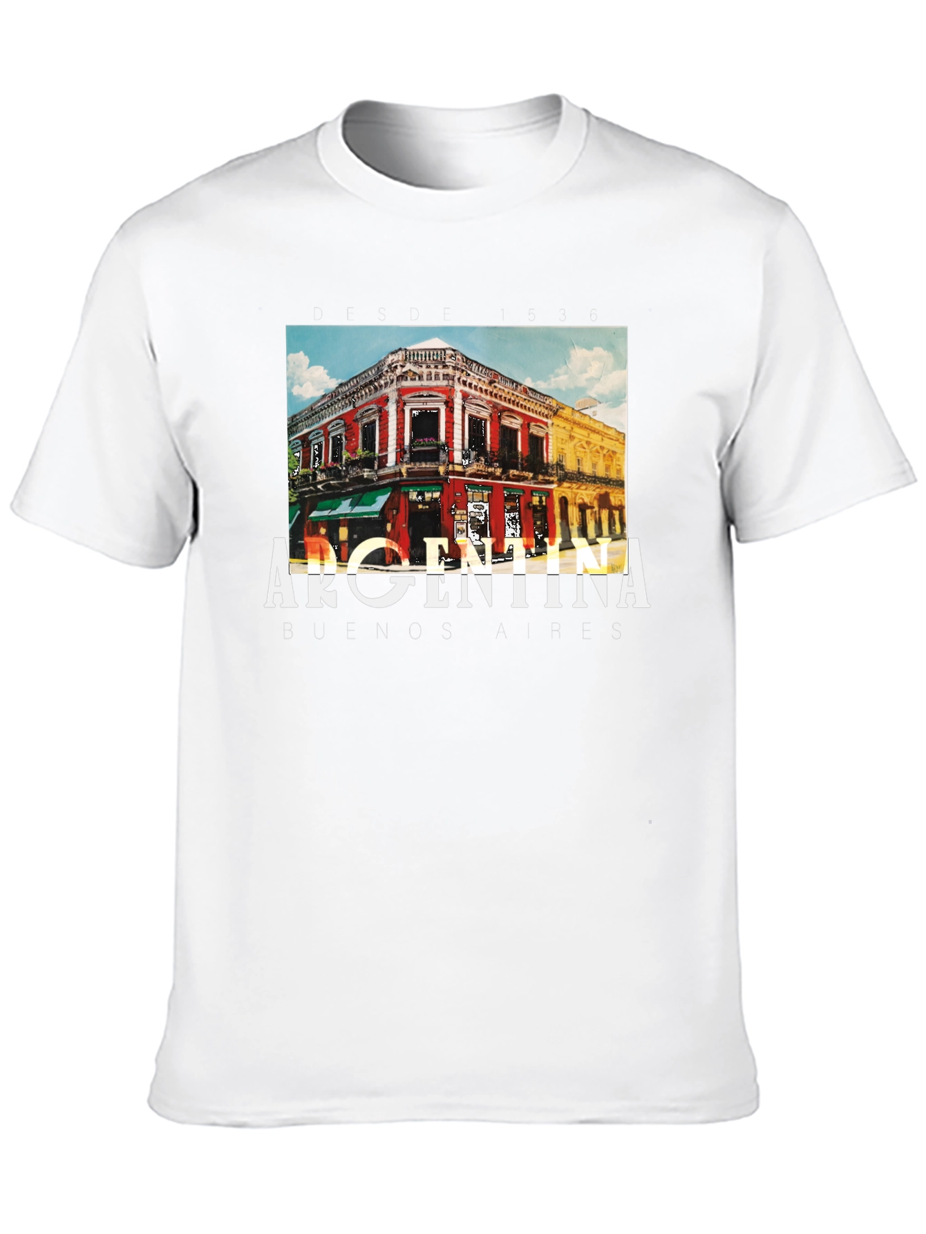 Argentina Buenos Aires Graphic Tee - Black